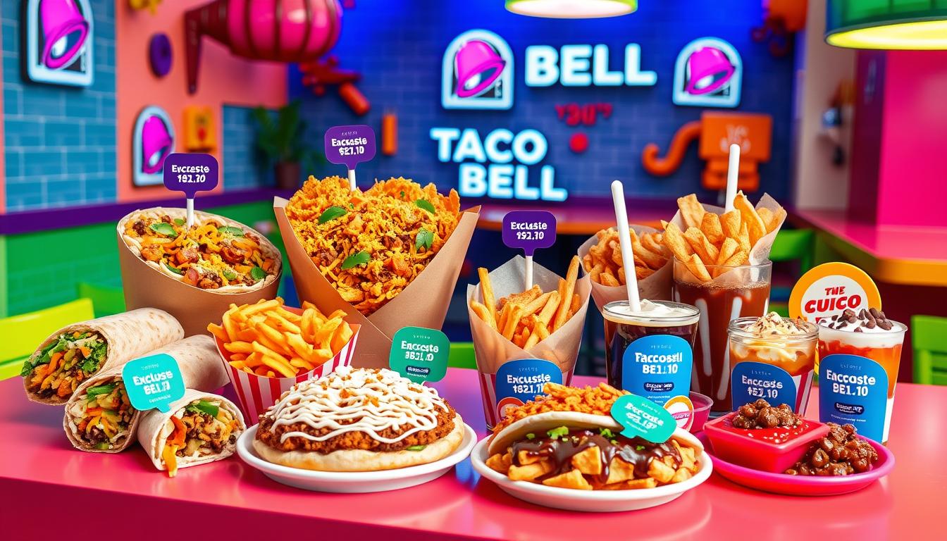 Taco Bell Special Menu With Prices