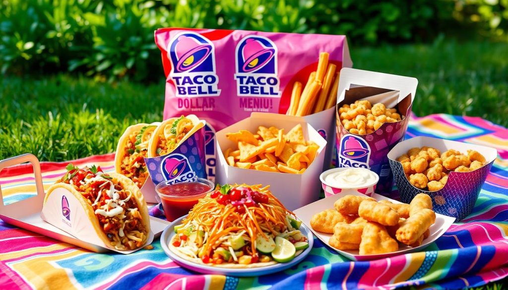 Taco Bell dollar menu items