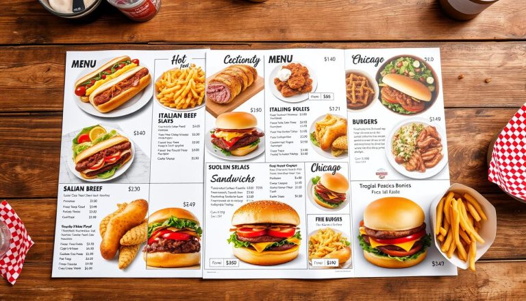 Takeout Portillo's Menu With Prices