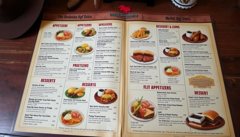 Texas Roadhouse Menu With Prices And Calories