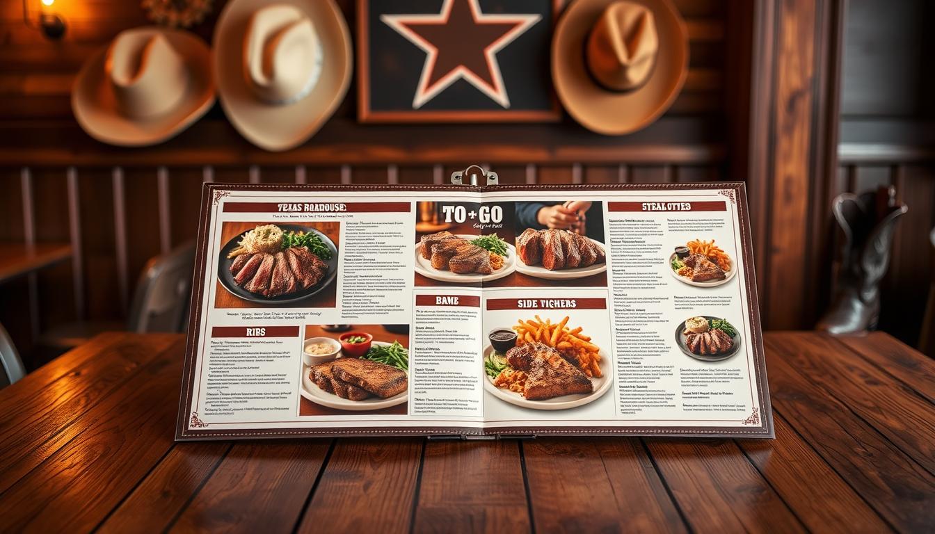 Texas Roadhouse To-Go Menu With Prices