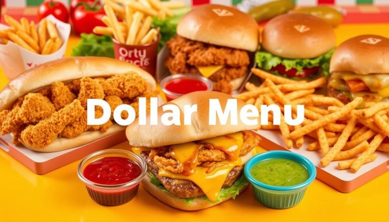 checkers dollar menu