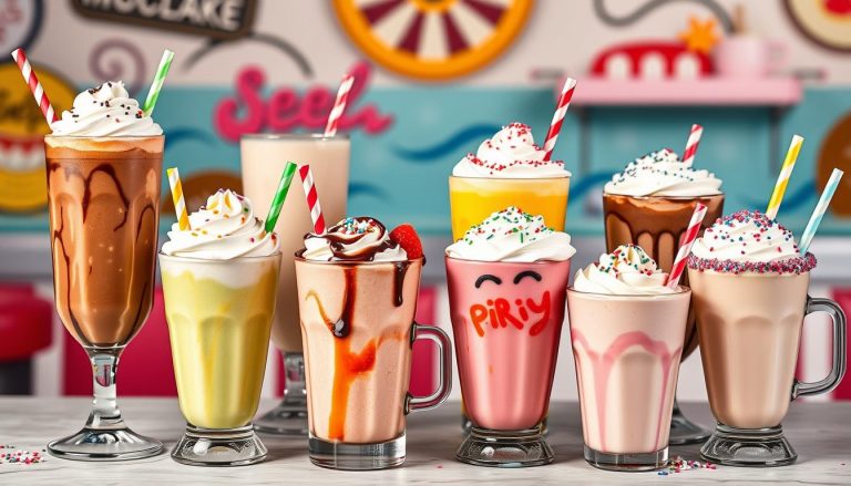 checkers milkshake menu