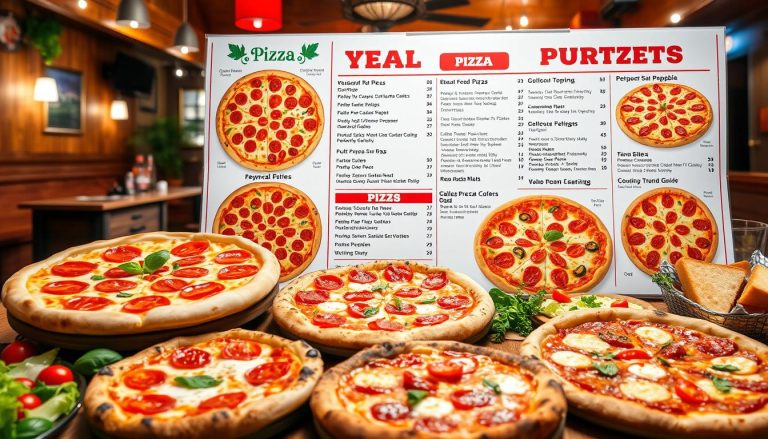 checkers pizza menu