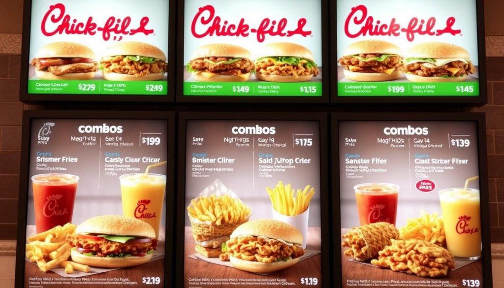 chick fil a menu combos with prices