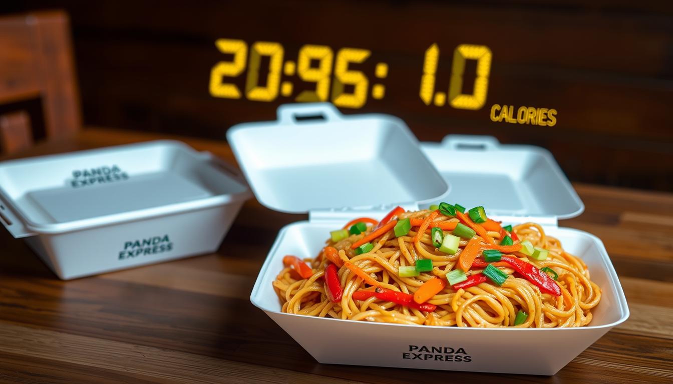 panda express calories chow mein