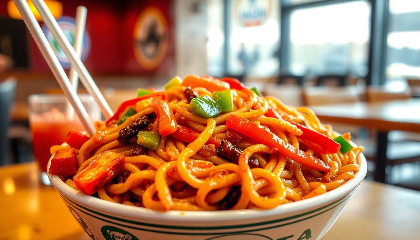 panda express chow mein calories