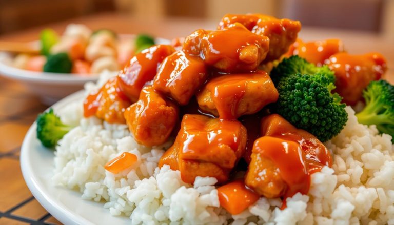 panda express orange chicken calories