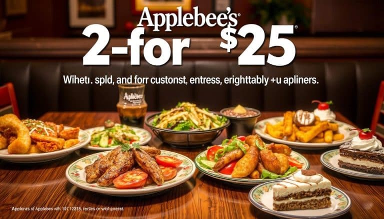 2 for $25 applebee's menu with prices