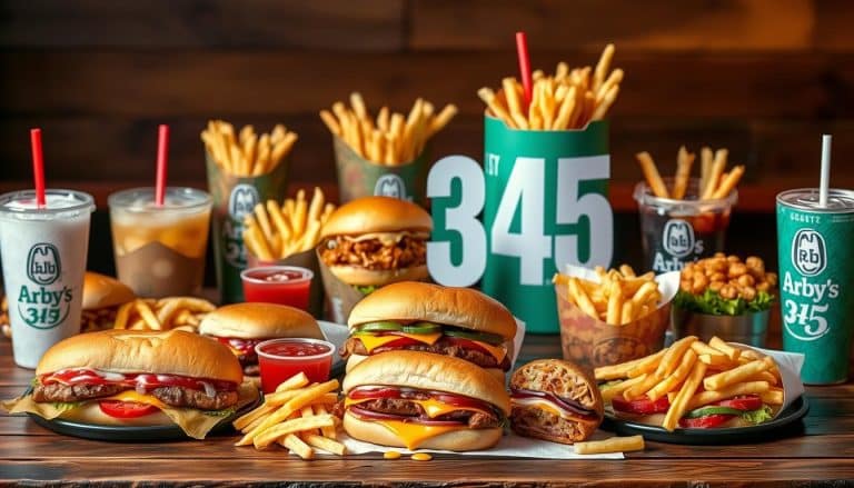 Arby's 345 Menu