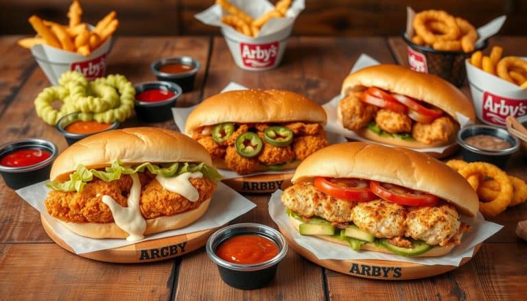 Arby's Chicken Sandwich Menu