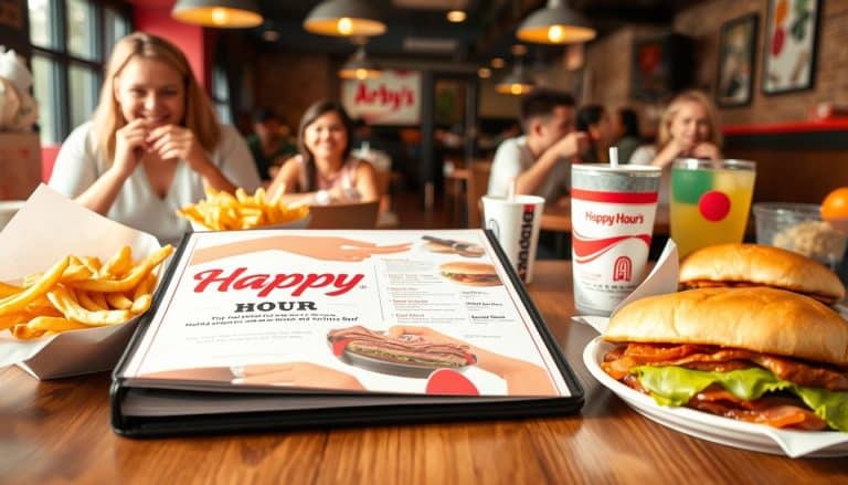 Arby's Happy Hour Menu