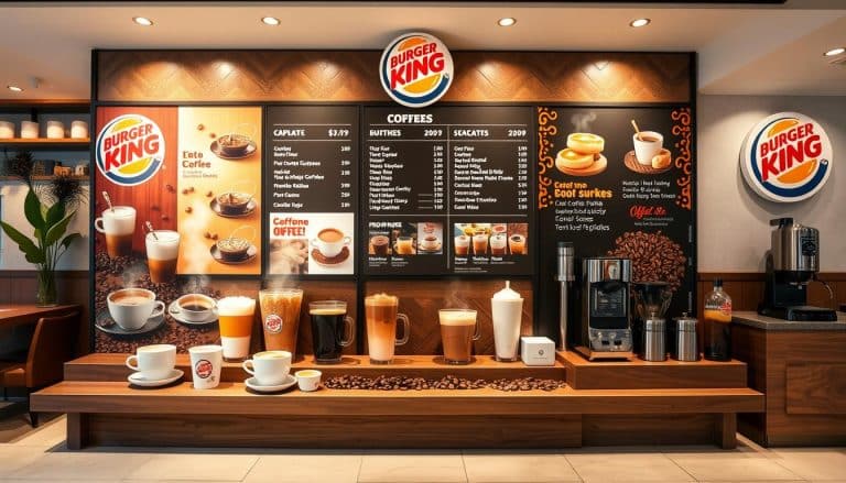 Burger King Coffee Menu