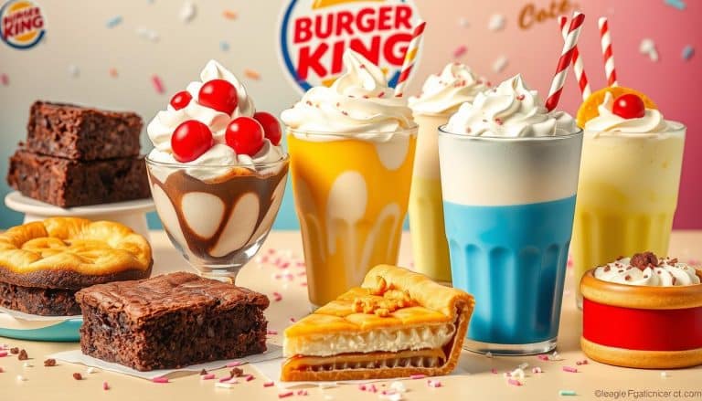 Burger King Dessert Menu