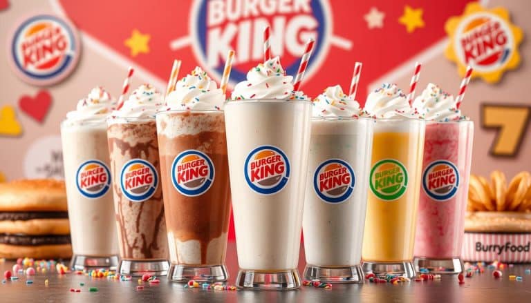 Burger King Shakes Menu