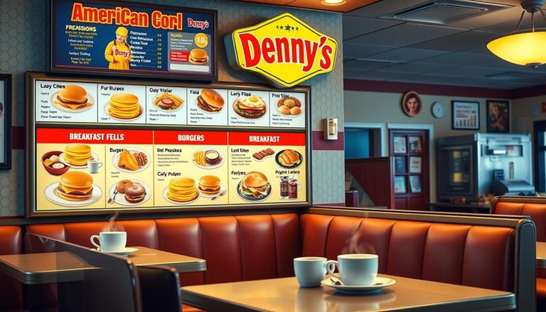 Dine-In Denny's Menu With Prices