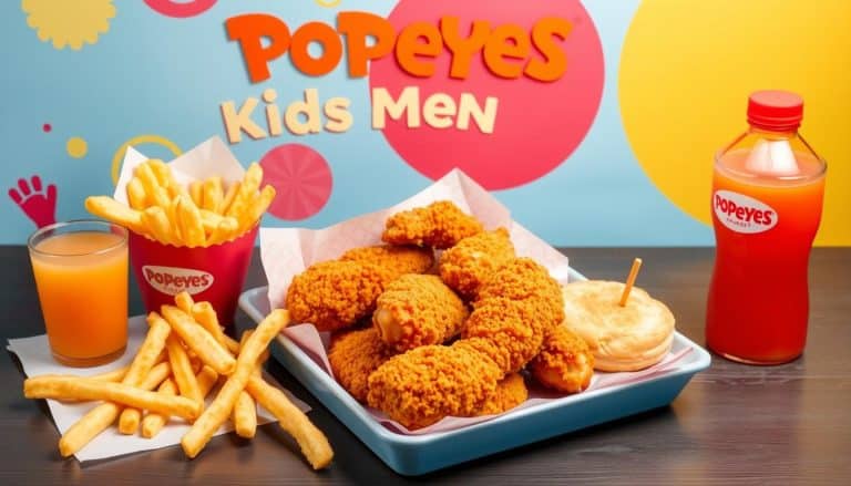 Popeyes Kids Menu