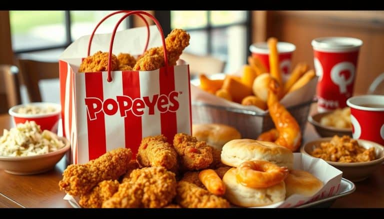 Takeout Popeyes Menu