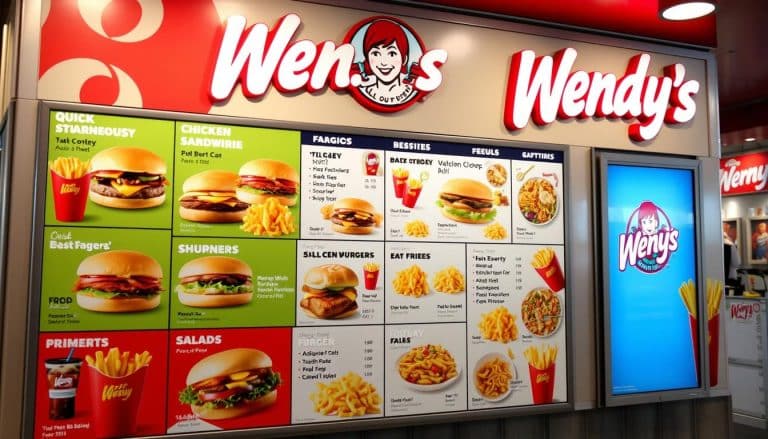 Wendy's Drive Thru Menu