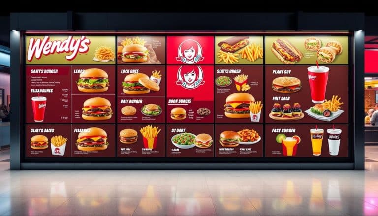 Wendy's Online Menu With Prices