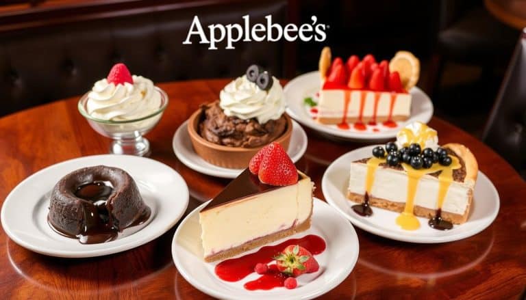 applebee's dessert menu