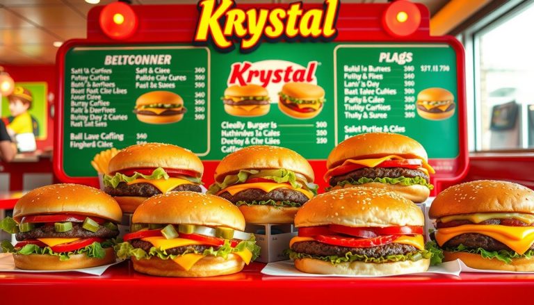 krystal burger menu