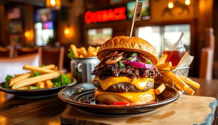 outback steakhouse burger menu