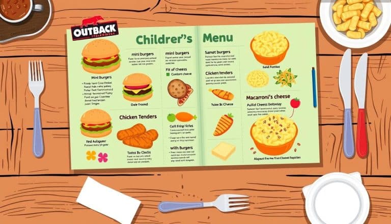 outback steakhouse kids menu