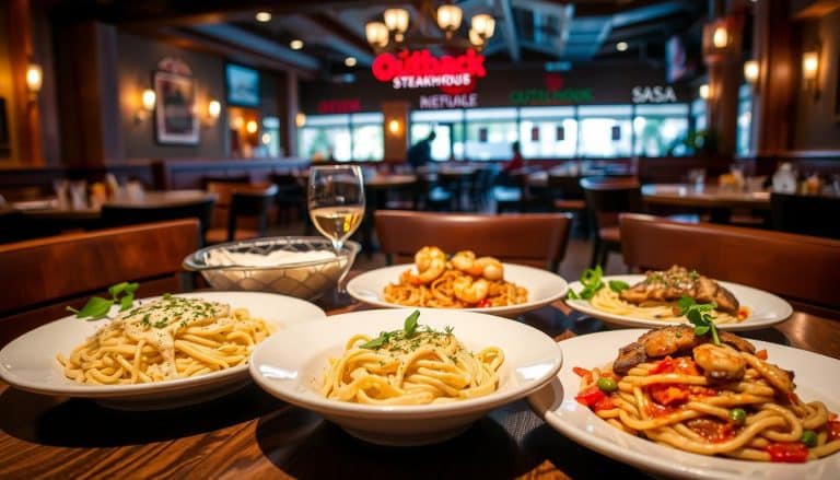 outback steakhouse pasta menu