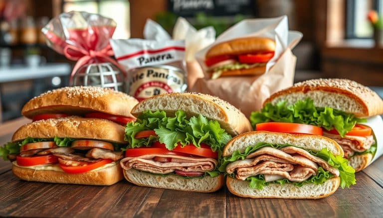 panera sandwich menu