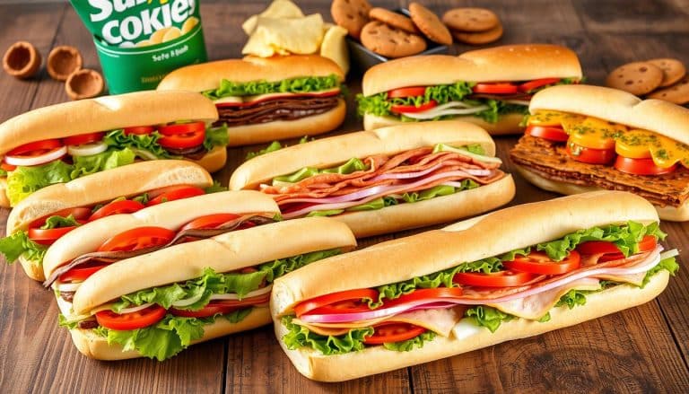 subway 5 dollar footlong menu