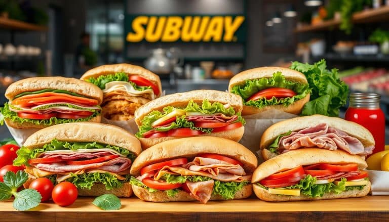 subway series sandwiches menu