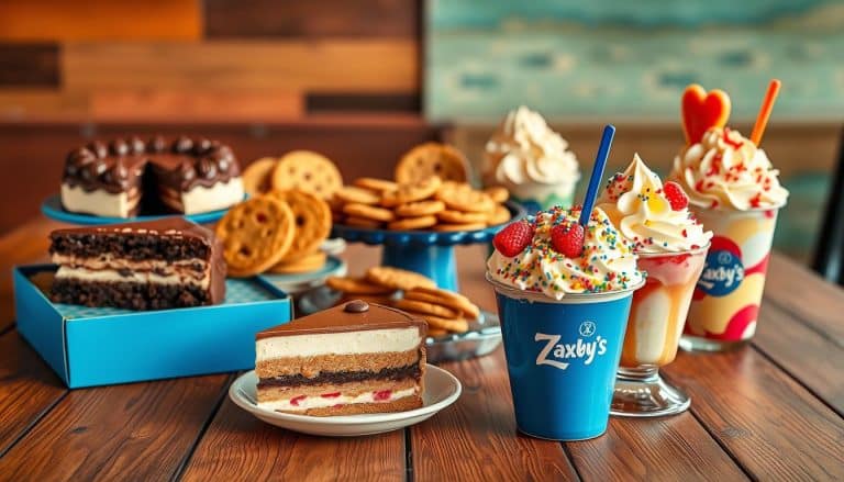 zaxby's dessert menu